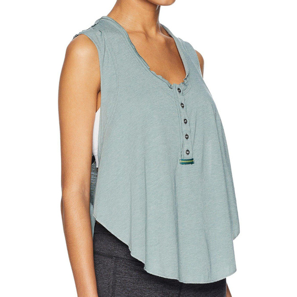 Free People Tops - Free People High Tide Tank Green Small NWT